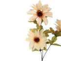 Gałązka Kremowych Margaretek - Sztuczny Kwiat Jesiennych Odcieni 60cm