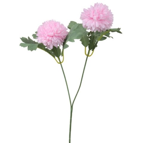 Sztuczna Gałązka Podwójnego Czosnku w Kolorze Różowym 57cm
