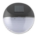Automatyczna Lampa Schodowa Solar LED w Kolorze Czarnym z Czujnikiem Zmierzchu i Akumulatorem AA