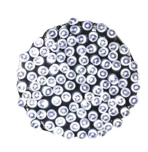 Biała Kurtyna Świetlna z 100 LED, Zewnętrzna, Łączalna, Odporna na Warunki Atmosferyczne, IP44
