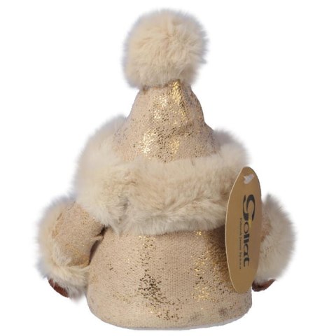 Złoty Skrzat Świąteczny na Szczęście 17cm - Skandynawski Talizman Domowy