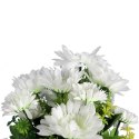 Bukiet Sztucznych Gerber Białych 12 Sztuk - Dekoracja o Wysokości 45 cm