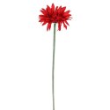 Gerbera Czerwona Dekoracyjna 55cm - Kwiat Sztuczny Wysokiej Jakości