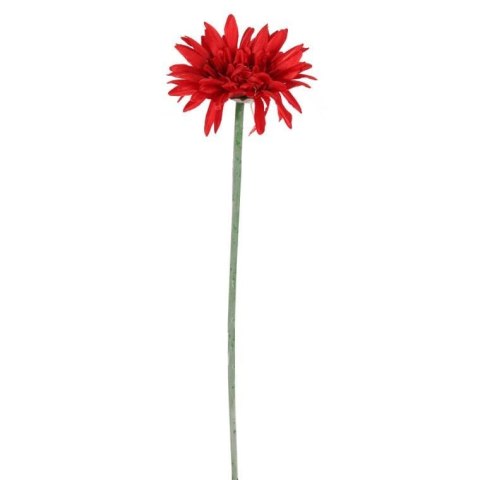 Gerbera Czerwona Dekoracyjna 55cm - Kwiat Sztuczny Wysokiej Jakości