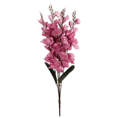 Sztuczny Bukiet 5 Gladioli w Pudrowym Różu - Wysoka Jakość 65 cm