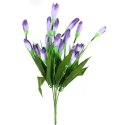 Sztuczny Bukiet Fioletowych Krokusów - 20 sztuk, 35 cm Wysokości