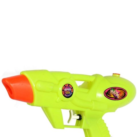Żółty Super Pistolet na Wodę z Innowacyjnym Systemem Ciśnienia - 21 cm