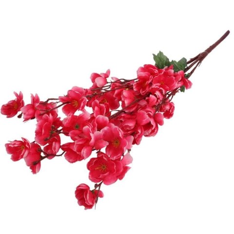 Sztuczny Bukiet Różowych Jabłoni - 7 Szczegółowo Wykonanych Kwiatów o Wysokości 56cm