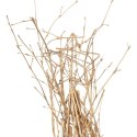 Złota Dekoracja Świąteczna - Stożkowa Choinka z Rattanu 50cm