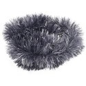 Luksusowy Szary Łańcuch Choinkowy Goliat, 7cm x 200cm, z Metalizowanej Folii