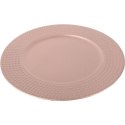 Podtalerz Dekoracyjny Kwadraciki Różowy 33cm - Akcesorium na Przyjęcia i Święta