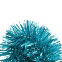 Turkusowy Łańcuch Choinkowy Lux Goliat - 7cm x 2m Metalo-foliowy