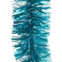 Turkusowy Łańcuch Choinkowy Lux Goliat - 7cm x 2m Metalo-foliowy