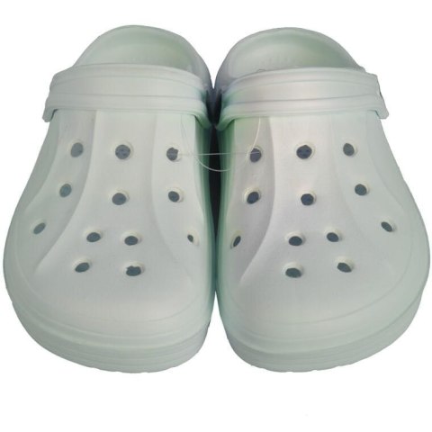 DAMSKIE KLAPKI ogrodowe/basenowe buty LEKKIE chodaki PIANKOWE ZIEL/37