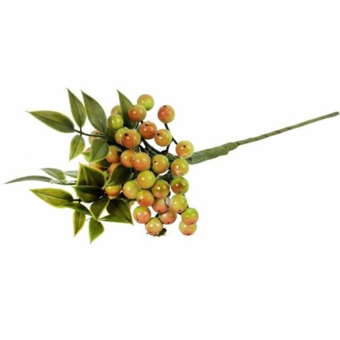 GAŁĄZKA Z JAGODAMI ZIELONE KULKI 34 CM