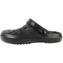 MĘSKIE KLAPKI ogrodowe/basenowe buty LEKKIE chodaki PIANKOWE CZARNE 44
