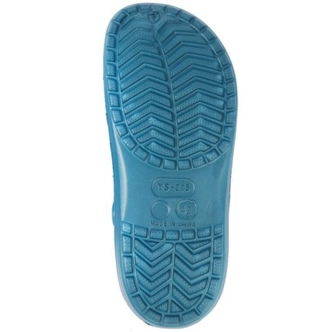 MĘSKIE KLAPKI ogrodowe/basenowe buty LEKKIE chodaki PIANKOWE NIEBIESKIE 44