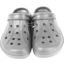 MĘSKIE KLAPKI ogrodowe/basenowe buty LEKKIE chodaki PIANKOWE SZARE 40