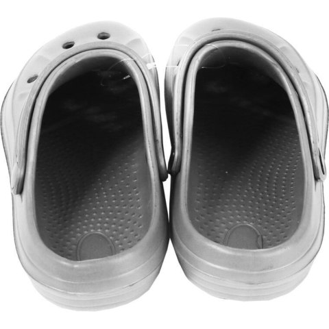MĘSKIE KLAPKI ogrodowe/basenowe buty LEKKIE chodaki PIANKOWE SZARE 40