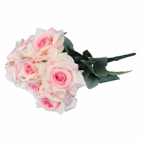 BUKIET 9 RÓŻ 48 CM KOLOR RÓŻOWY