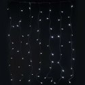 KURTYNA 100 LED ZASŁONA ŚWIETLNA LAMPKI ŚWIĘTA LAMPKA ŚWIĄTECZNA 1.5 X1.5 M