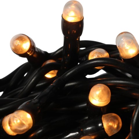 LAMPKI CHOINKOWE 100 LED TYPU RYŹ Z PROGRAMATOREM CIEPŁE BIAŁE