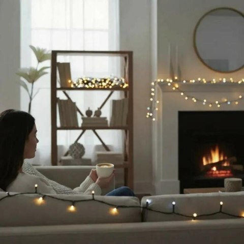 Lampki choinkowe sznur świetlny 400 LED mix C.B+Z.B