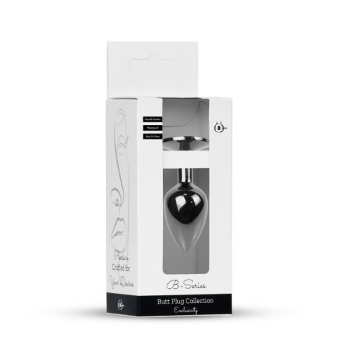 Plug-Jewellery Dark Silver PLUG- Red