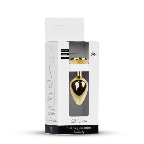 Plug-Jewellery Gold PLUG- Red