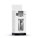 Plug-Jewellery Silver BUTT PLUG- Clear
