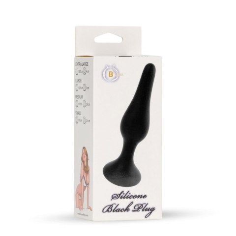Plug-Silicone Plug Black - Large