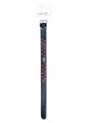 Fetish B - Series - Collar 3 cm. red crystal