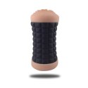 Masturbator- Doppio Masturbatore maschile vagina e ano Deep Black