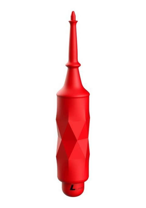 Circe - ABS Bullet With Sleeve - 10-Speeds - Red