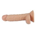 7.5"" Real Extreme Vibrating Dildo Flesh