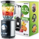 Blender kielichowy szklany do smoothie koktajli kruszy lód 1,5L 800W BD-751 Berdsen czarny