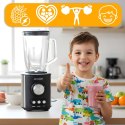 Blender kielichowy szklany do smoothie koktajli kruszy lód 1,5L 800W BD-751 Berdsen czarny