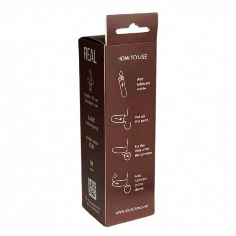 Penis sleeve Real Extra Sense Bubbles