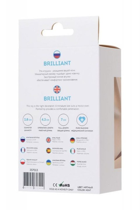 ToDo Brilliant Blue Anal Plug