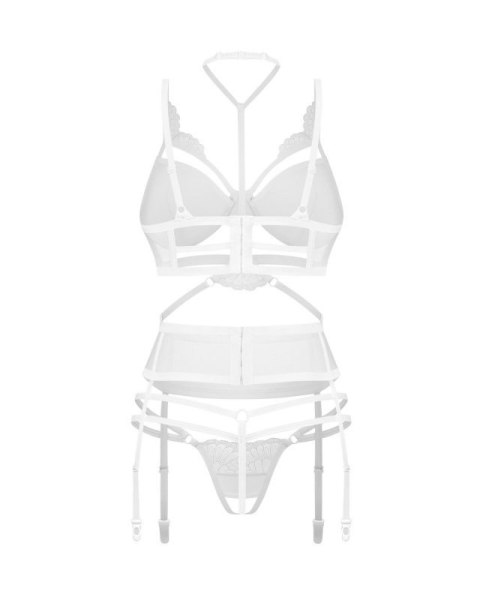 Premisis White otwarty komplet 3-częściowy L/XL