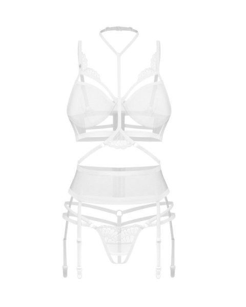 Premisis White otwarty komplet 3-częściowy L/XL