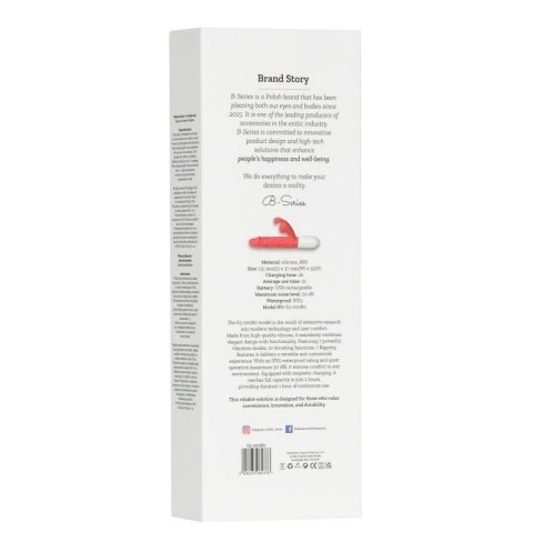 Silicone Vibrator 7 Vibration modes -
10 thrusting and
7 Flapping
