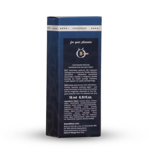 Miyoshi Miyagi INSTINCT feromon parfumes 15ml HOMME