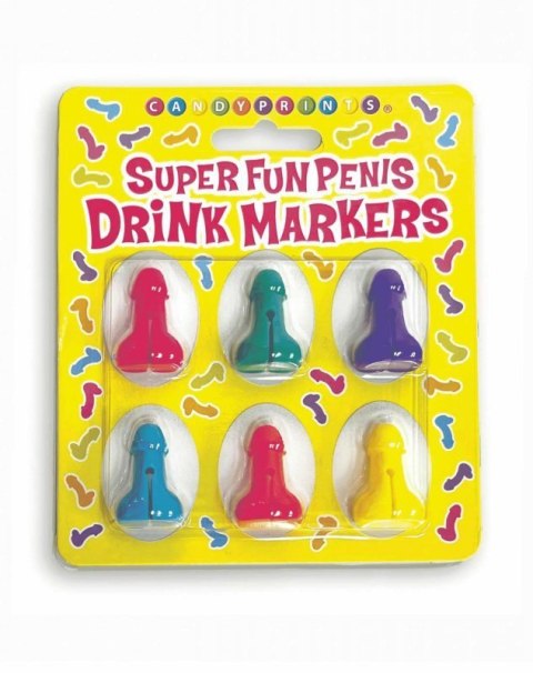 Super Fun Penis Silicone Drink Markers