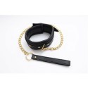 Collar with detachable leash