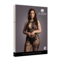 Criss Cross Neck Bodystocking - Plus Size
