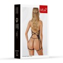 Set top and thong 11025 black 3XL