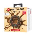 Pretty Love Choco Super Donut Silicone Cock Ring