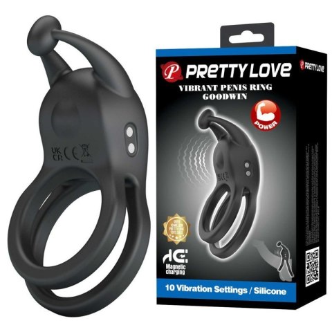 Pretty Love Goodwin Vibrating Double Penis Ring