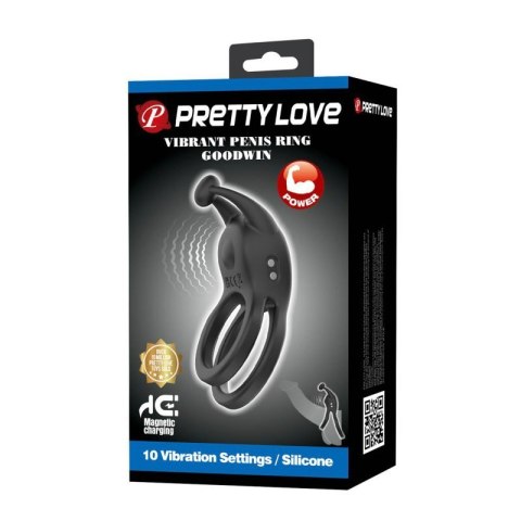 Pretty Love Goodwin Vibrating Double Penis Ring